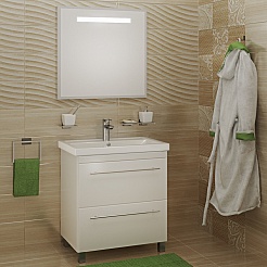 Runo Тумба с раковиной Фостер 60 – фотография-3