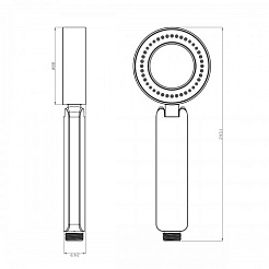Lemark Лейка для душа LM8115C – фотография-2