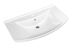 Opadiris Тумба с раковиной Омега 85 cлоновая кость – фотография-8