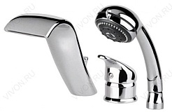 Фэма Ванна из литьевого мрамора Алассио 170 со смесителем Кобра – фотография-8