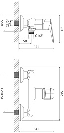 Iddis Смеситель для душа Vibe VIBSB00i03WA – фотография-3