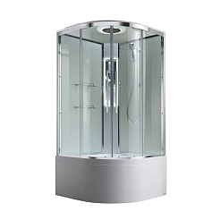 Avacan Душевая кабина 90/90 EM5090LEDT прозрачная – фотография-9