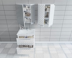 СанТа Мебель для ванной Калипсо 70 напольная – фотография-4