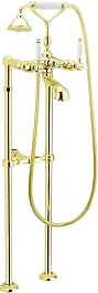Webert Смеситель Dorian DO720801010 золото, для ванны напольный – фотография-1