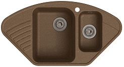 Raiber Мойка кухонная Айфель RQ987 шоколад – фотография-1