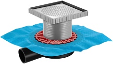 BERGES Wasserhaus Душевой трап Zentrum Keramik 150 093366 под плитку