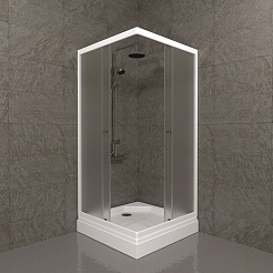 Triton Душевой уголок Вельвет-К 90/90 Щ0000061815 – фотография-6