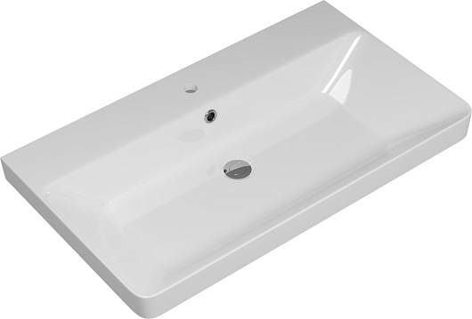 Brevita Тумба с раковиной Victory 80 подвесная зеленая – картинка-5