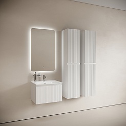 Sancos Тумба под раковину Code 60 c одним ящиком белая – фотография-4