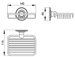Timo Мыльница Nelson 160023/02 – фотография-2