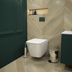 Teymi Унитаз подвесной Helmi Vortex T40303 безободковый – фотография-11