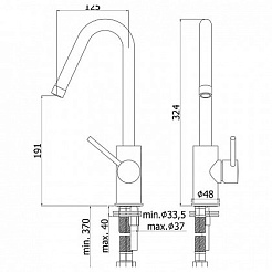 Paffoni Смеситель для раковины Light LIG978CR – фотография-2