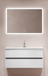 Sancos Мебель для ванной Urban 100 белый глянец – фотография-1