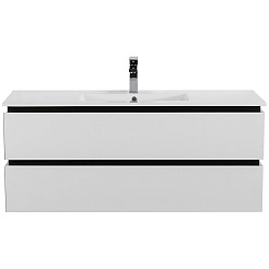 Cezares Тумба с раковиной Plane 120 подвесная bianco lucido раковина CZR-8002-120 – фотография-2