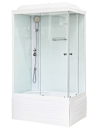 Royal Bath Душевая кабина 100/80 BP RB8100BP5-WT-L с высоким поддоном – фотография-1