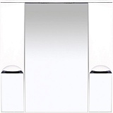 Misty Зеркальный шкаф Орхидея 105 белый