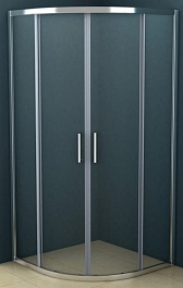 Azario Душевой уголок AZ-121 S А хром – фотография-1