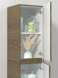 Водолей Пенал подвесной Best 30 R дуб крымский коричневый – фотография-3