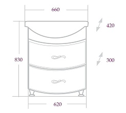 Onika Мебель для ванной Вальс 65.13 – фотография-6