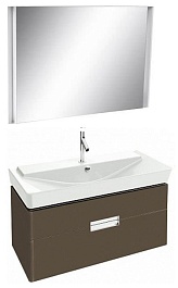 Jacob Delafon Мебель для ванной "Reve 100" коричневая – фотография-1