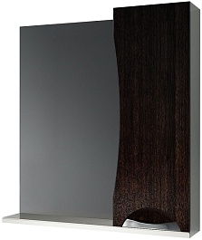 Какса-а Зеркальный шкаф Каприз 70 R венге – фотография-1