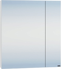 СанТа Зеркальный шкаф Стандарт 60 белый – фотография-1