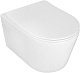 Azario Унитаз подвесной Ollin AZ-0513R безободковый белый – картинка-15