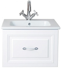 Атолл Мебель для ванной Валери 60 белая – фотография-6