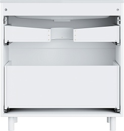 Vivon Тумба с раковиной Ostin 80 напольная белая матовая – фотография-9