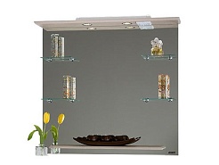 Водолей Мебель для ванной "Ницца D 90" дуб с б/к, умывальник Ницца – фотография-3