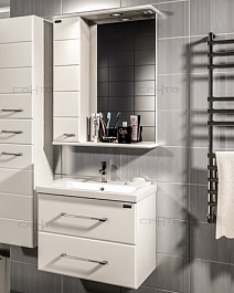 СанТа Мебель для ванной Омега 60 L подвесная – фотография-1