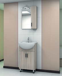 Какса-а Зеркальный шкаф Сантана 50 – фотография-3