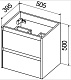 BelBagno Тумба с раковиной KRAFT 39 500 Bianco Opaco – фотография-6