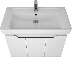 Dreja Тумба под раковину Q (D) 80 подвесная белая – фотография-2