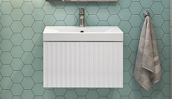 Velvex Тумба под раковину Compo 60.1Y белый глянец – фотография-2