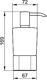 Keuco Дозатор Elegance new 11654 019001 хром – фотография-2