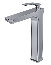 Mixline Смеситель для раковины 26k ML21-042 "Elegant" хром высокий излив – фотография-1