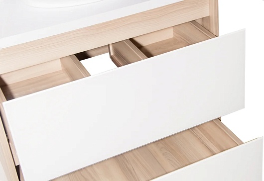 Style Line Тумба для умывальника Монако 60 Plus ориноко/бел. лакобель – картинка-3