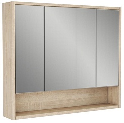 Alvaro Banos Зеркальный шкаф Toledo 90, дуб сонома – фотография-1