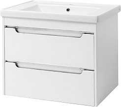 Ceruttispa Мебель для ванной Эмилия white 70 подвесная – фотография-2