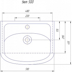 СанТа Мебель для ванной Верона 50 – фотография-4