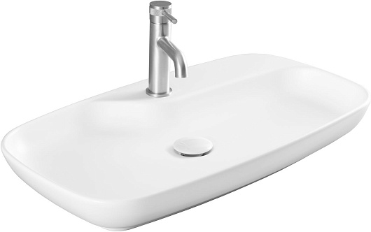 Allen Brau Мебельная накладная раковина Liberty 70 4.32011.21 белый матовый – фото-1