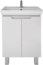 Dreja Мебель для ванной Q Plus (D) 55 белая – фотография-2