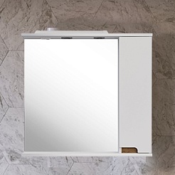 ASB-Mebel Мебель для ванной Вита 80 белая – фотография-9