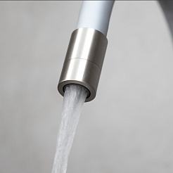 Lemark Смеситель для кухни Comfort LM3075BN-Silver серебро/никель – фотография-5