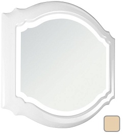 Водолей Зеркало Эдит Бежевое – фотография-1