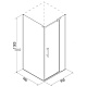 Erlit Душевой уголок ER 10109H-C4 – фотография-4
