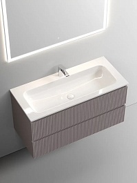 Sancos Тумба с раковиной Snob T 100 doha soft раковина Grace 101 CN7013 – фотография-2