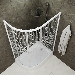 Triton Душевой уголок Коралл 120/80 R Щ0000061781 – фотография-4