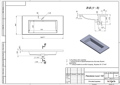 Jorno Раковина Luxor 100 глянцевая белая – фотография-3